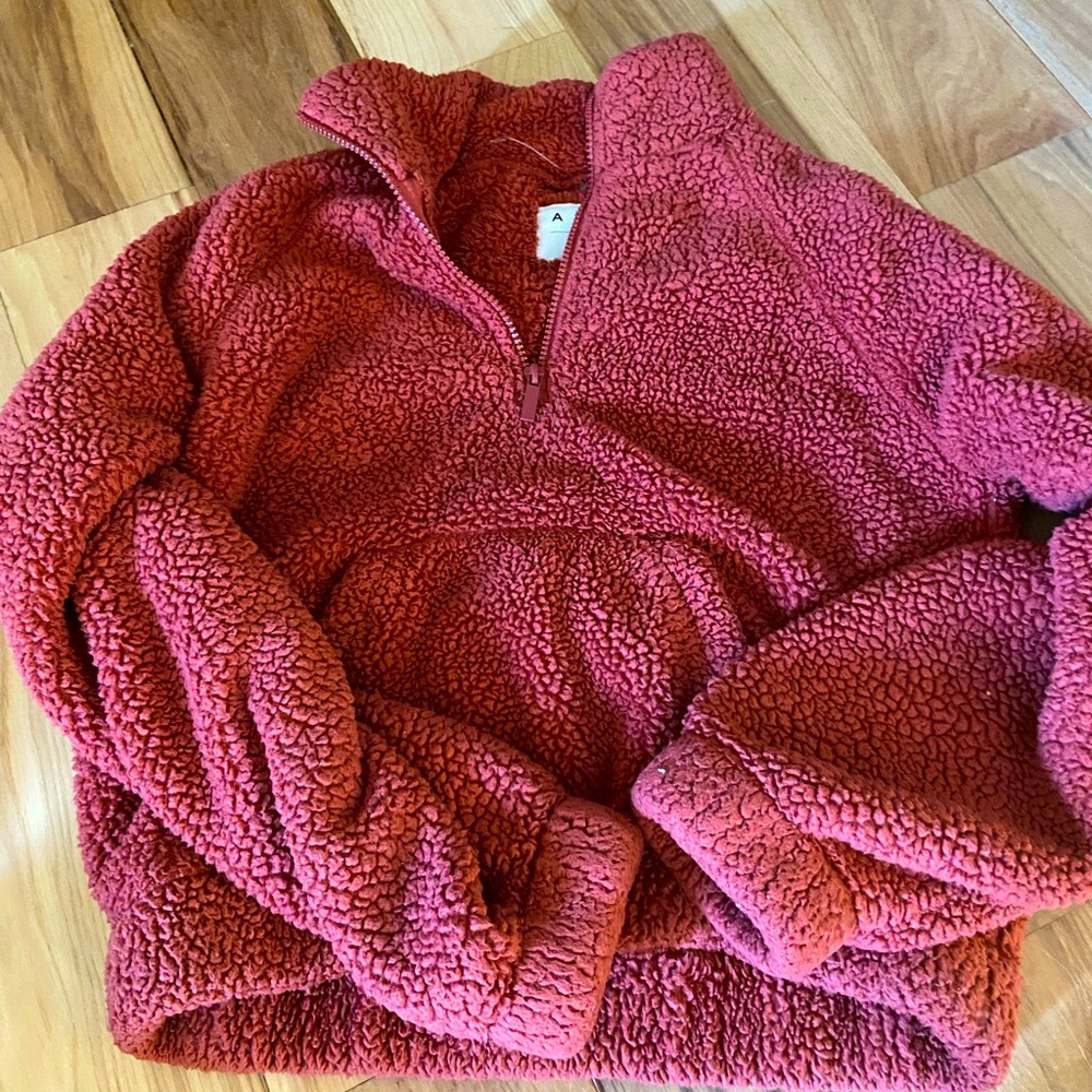Aeropostale teddy pullover.